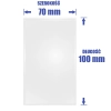 Woreczki celofanowe 70x100 mm 1000 sztuk