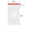 Woreczki celofanowe 155x240 mm +KLAPKA+KLEJ 100 sztuk