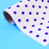 Folia-PAPIER - GROSZKI-GRANATOWE, rolka