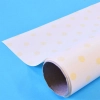 Folia-PAPIER - GROSZKI-ŻÓŁTE, rolka